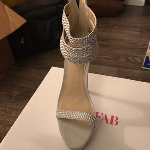 Mena Grey heels